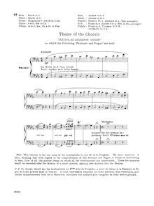 Partition complète (S.259), Fantasie und Fuge über den choral Ad nos, ad salutarem undam par Franz Liszt