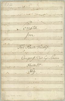 Partition Trio No.9 (3 flûtes), 10 Trios, Croubelis, Simoni dall