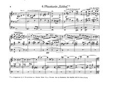 Partition complète, 5 Orgelstücke, Op.70, Stehle, Johann Gustav Eduard