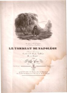 Partition complète, Le Tombeau de Napoléon, Chant Funéraire, Anonymous