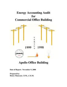 ENERGY ACCOUNTING AUDIT