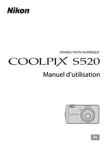 Notice Appareil Photo numériques Nikon  COOLPIX S520