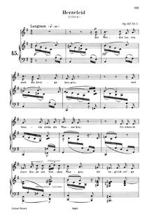 Partition Version pour Medium voix, 6 Gesänge, Op.107, Schumann, Robert