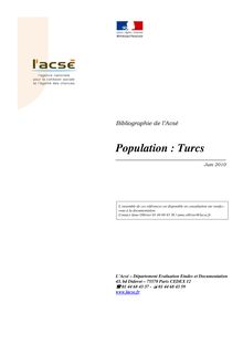 Population : Turcs