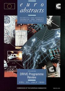 Euro abstracts Vol.31 1993 No. 7. DRIVE Programme Review