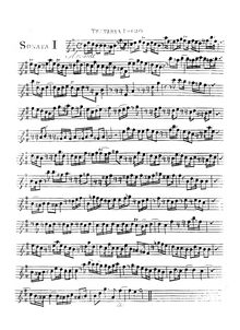 Partition parties complètes, Trio Sonata, B minor, Handel, George Frideric