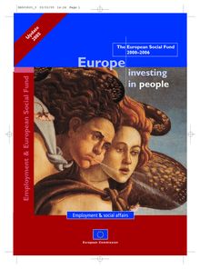 The European Social Fund 2000-2006