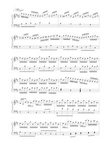 Partition mouvement II: Allegro, 6 violon sonates et 9 flûte ou clavecin pièces, Op.1