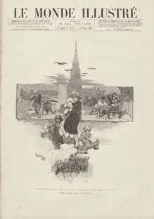 LE MONDE ILLUSTRE  N° 1565 du 26 mars 1887