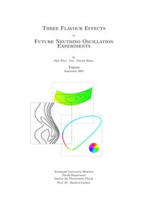 Three flavour effects in future neutrino oscillation experiments [Elektronische Ressource] / Patrick Huber