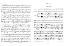 Partition de piano, violon, violoncelle parties, Piano Trio No.2, Op.32