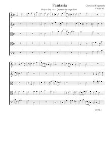 Partition complète (Tr Tr T T B), Fantasia pour 5 violes de gambe, RC 65