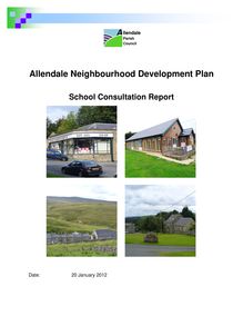 Allendale Neighbourhood Development Plan