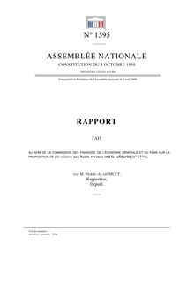N° 1595 ASSEMBLÉE NATIONALE