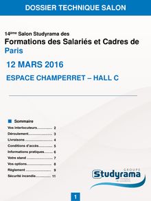 2016 - Cadres et Salariés - DT