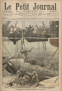 LE PETIT JOURNAL SUPPLEMENT ILLUSTRE  N° 766 du 23 juillet 1905