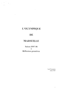 L OLYMPIQUE DE MARSEILLE