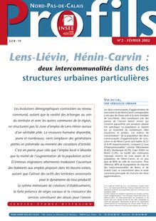 Lens-Liévin, Hénin-Carvin : deux intercommunalités dans des structures urbaines particulières