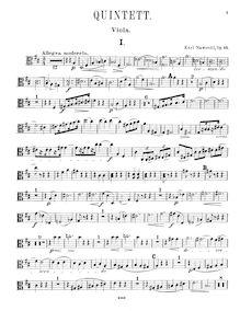 Partition de viole de gambe, Piano quintette, Klavierquintett