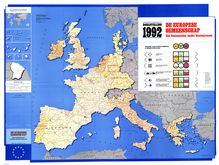 DOELSTELLING 1992 DE EUROPESE GEMEENSCHAP Een Gemeenschap zonder binnengrenzen. 4e kwartaal 1989
