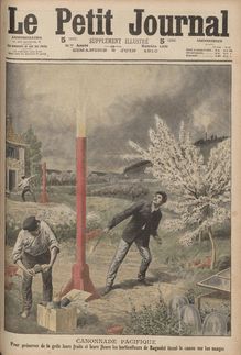 LE PETIT JOURNAL SUPPLEMENT ILLUSTRE  N° 1020 du 05 juin 1910