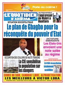 Le Quotidien d’Abidjan n°4065 - du mardi 30 novembre 2021