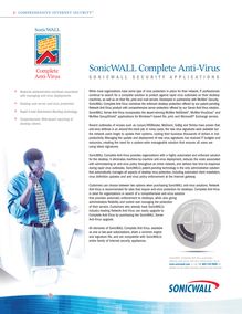 SonicWALL Complete Anti-Virus