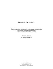 Mines Cancor Inc.