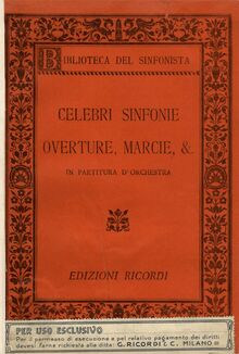 Partition couverture couleur, Fackeltanz No.4, C major, Meyerbeer, Giacomo
