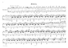 Partition complète, Musik zu Athalia von Racine für Chor und Orchester, Op.74 par Felix Mendelssohn