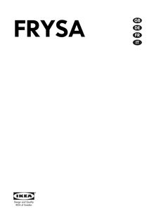 Mode d emploi FRYSA - congélateur de chez IKEA