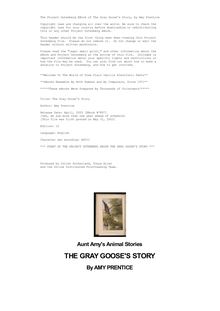 The Gray Goose s Story