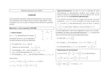 Corrige BAC GENERAL Mathematiques Specialite 2009 S