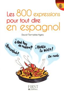 Petit livre de - 800 expressions pour tout dire en espagnol