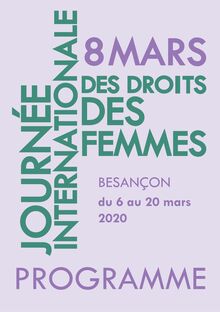 Journée des droits des femmes : programme 2020 Besançon