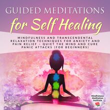 Guided Meditations for Self Healing: Mindfulness and Transcendental Relaxation Techniques for Anxiety and Pain Relief - Quiet the Mind and cure Panic Attacks (for Beginners)