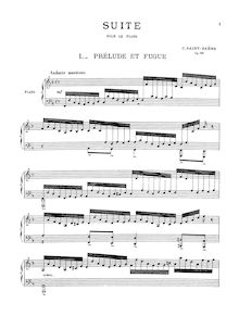 Partition complète, , Op.90, Saint-Saëns, Camille