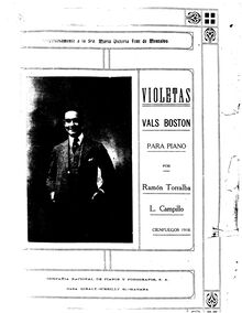 Partition complète, Violetas, Vals Boston, Torralba, Ramon L. Campillo