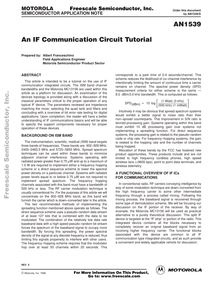 An IF Communication Circuit Tutorial