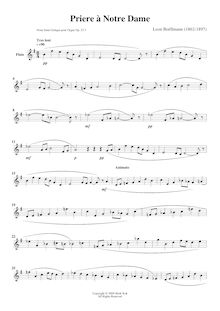 Partition flûte , partie,  Gothique, Op.25, Boëllmann, Léon par Léon Boëllmann