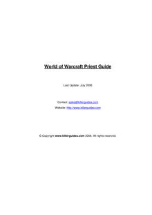 World of Warcraft Priest Guide