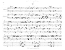 Partition I, Vivace, Trio Sonata, B♭ major, Telemann, Georg Philipp