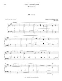 Partition 8, Verset (A major), L’Office Catholique, Op.148, Lefébure-Wély, Louis James Alfred