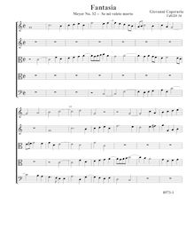 Partition complète (Tr Tr A A B), Fantasia pour 5 violes de gambe, RC 59