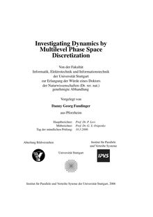 Investigating dynamics by multilevel phase space discretization [Elektronische Ressource] / vorgelegt von Danny Georg Fundinger