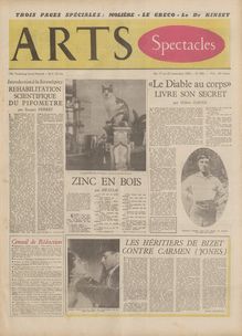 ARTS N° 490 du 17 novembre 1954