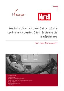 Jacques Chirac : président le plus sympathique pour 1/3 des Français