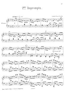 Partition complète (scan), Impromptu No.2 en F minor, Op.31