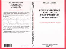 Eglise catholique et mutations socio-politiques au Congo-Zaïre