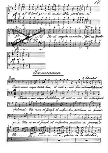 Partition chœur , partie (SAB) - monochrome, Transeamus usque Bethlehem